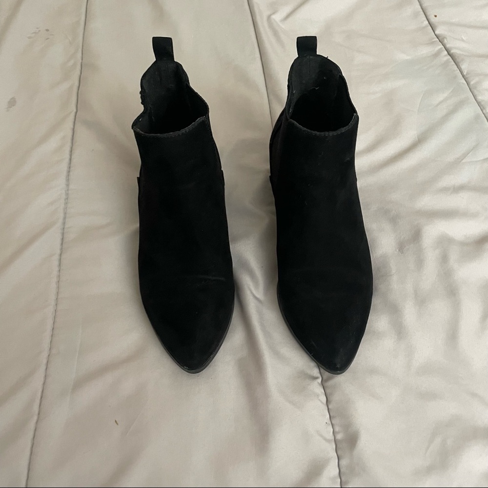 ASOS black Chelsea booties
